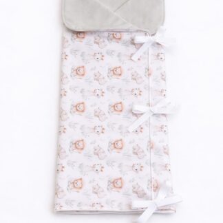 Manta / Envelope para bebé - Animais da floresta