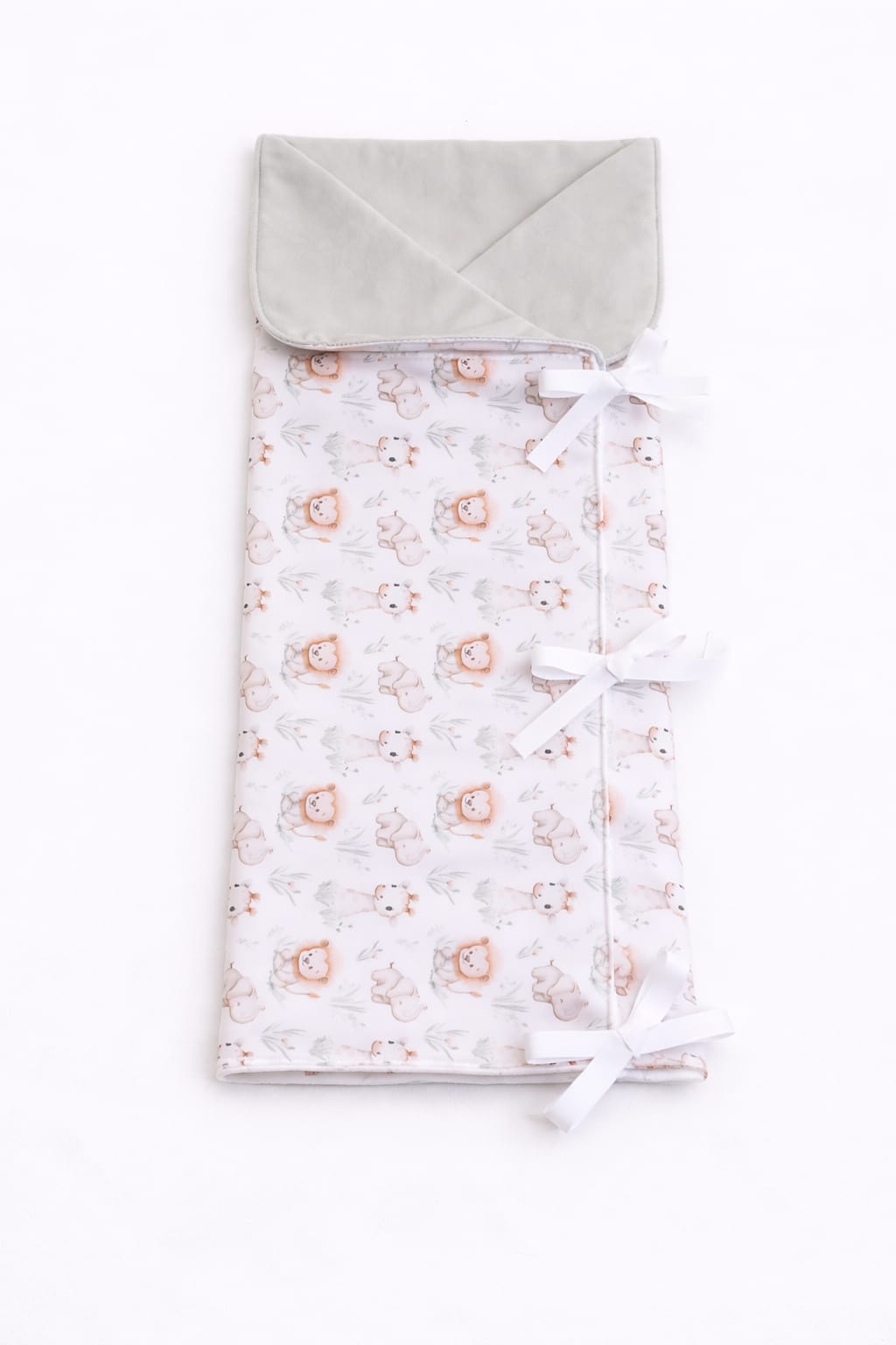 Manta / Envelope para bebé - Animais da floresta