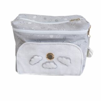 ☁️ Bolsa Organizadora – Nuvens de Algodão